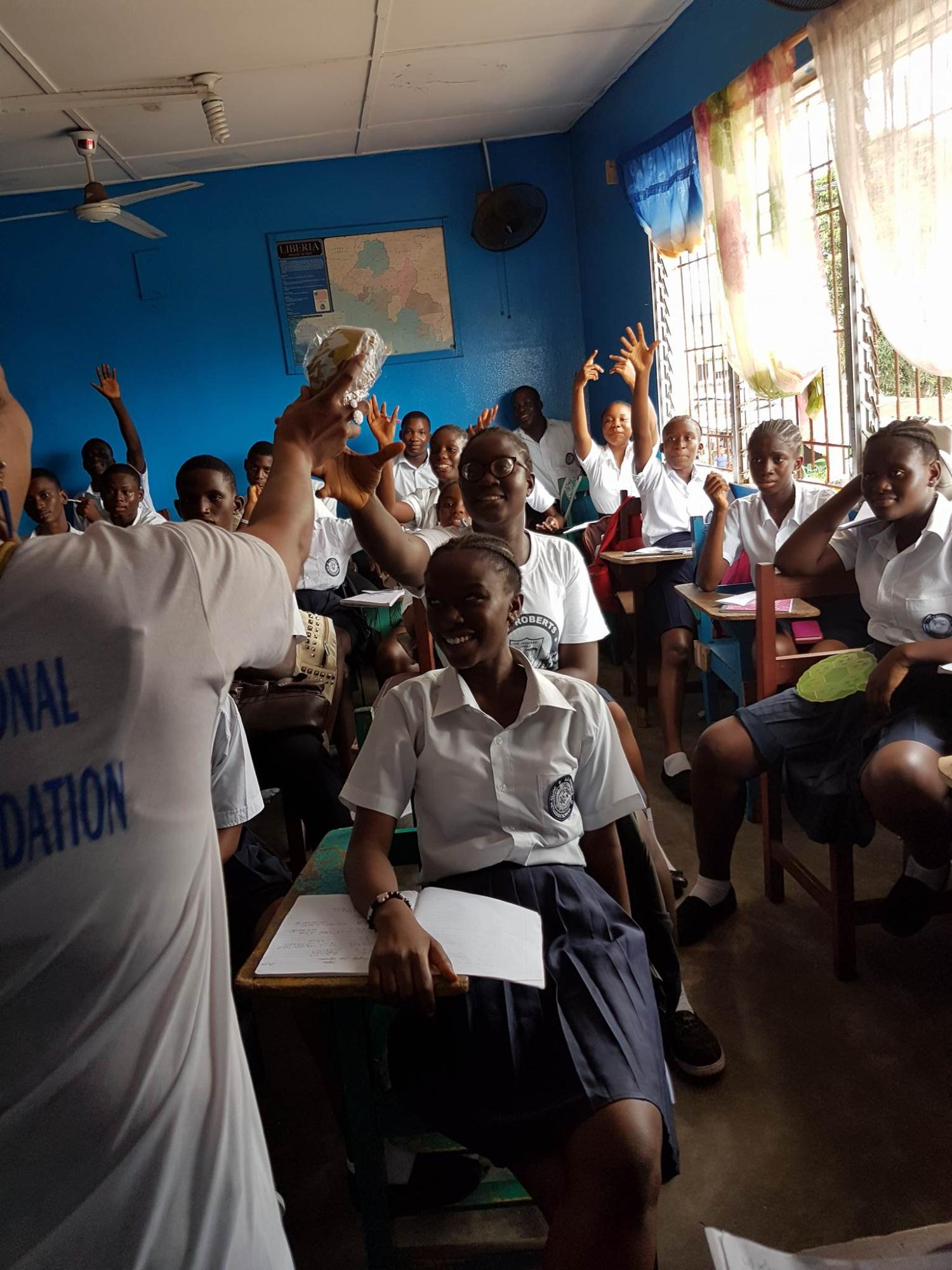 Lady Educator And Students 9